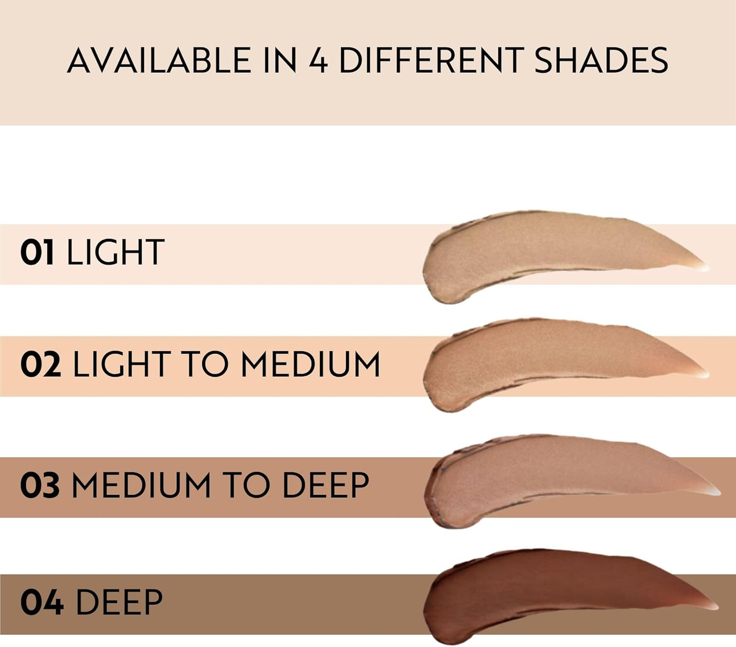 Magic Finish Make-Up Mousse Classic (1.01 Fl Oz) – 4In1 Primer, Foundation, Concealer & Powder with Buildable Coverage, Hides Redness and Dark Spots, Vegan, for Light to Medium Skin Tones