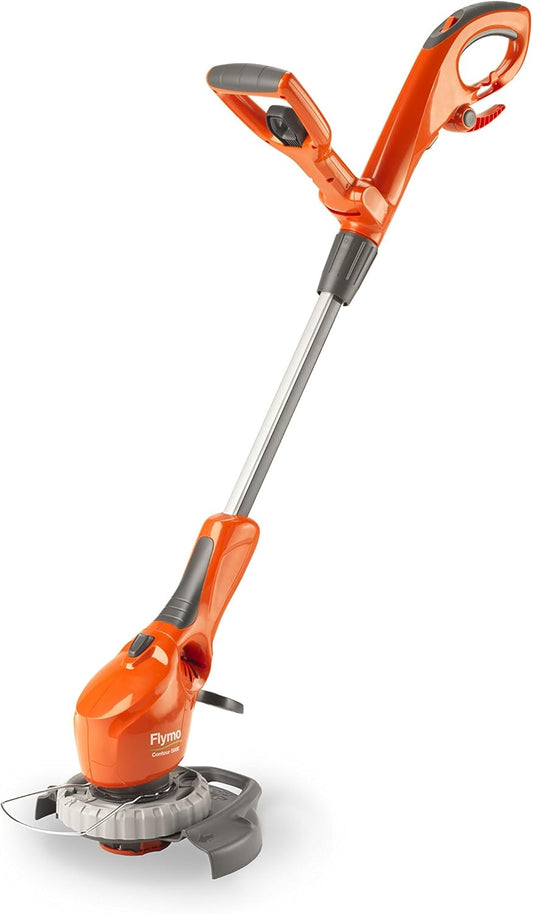 Contour 500E Electric Grass Trimmer and Edger, 500 W, Cutting Width 25 Cm, Orange