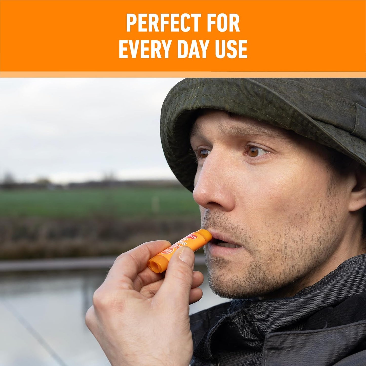 Lip Repair Unscented Lip Balm, 4.2G – for Extremely Dry, Cracked Lips | All-Day Moisture with 7 Moisturising Ingredients