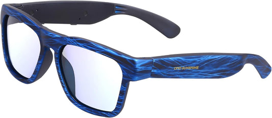 Oho Elite Smart Audio Glasses with Bluetooth Speaker,Voice Control and Open Ear,Listenning Music and Calls with Volumn up and down for Outdoor & Indoor