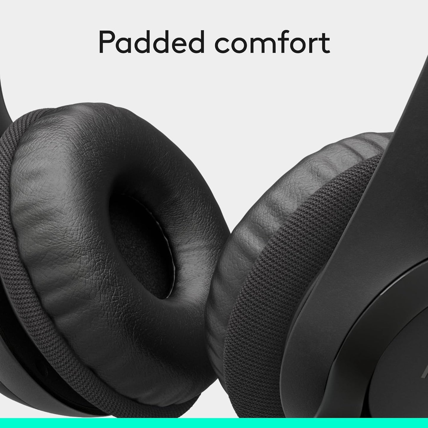 H390 Wired Headset for Pc/Laptop, Stereo Headphones with Noise Cancelling Microphone, USB-A, In-Line Controls, Works with Chromebook - Black