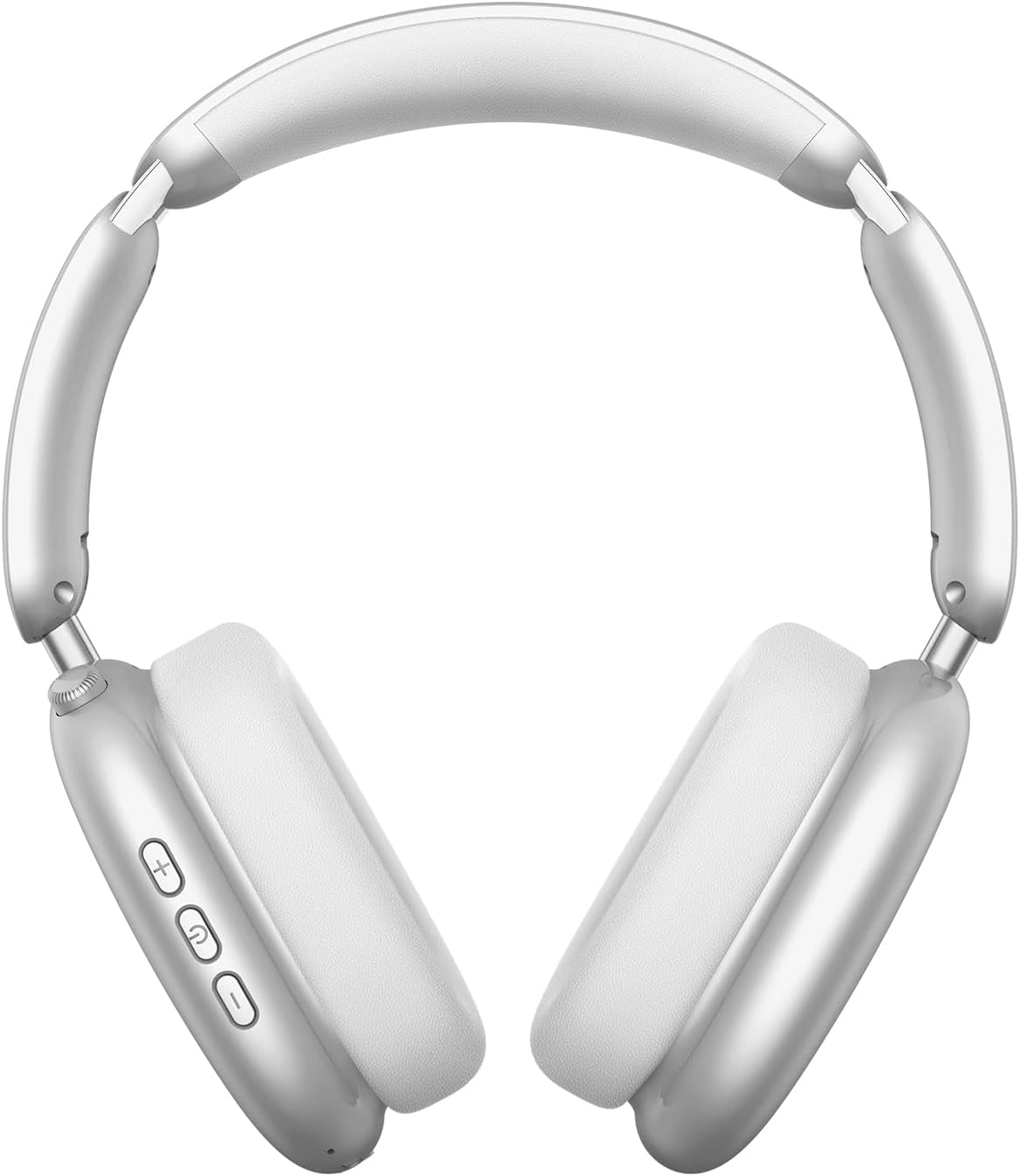Y02 Active Noise Cancelling Headphones, Wireless Over-Ear Bluetooth 5.4 Headphones, Multiple Modes, 60H Playtime, Hi-Res Audio, Big Bass, Foldable Lightweight for Travel Home Office, Silver