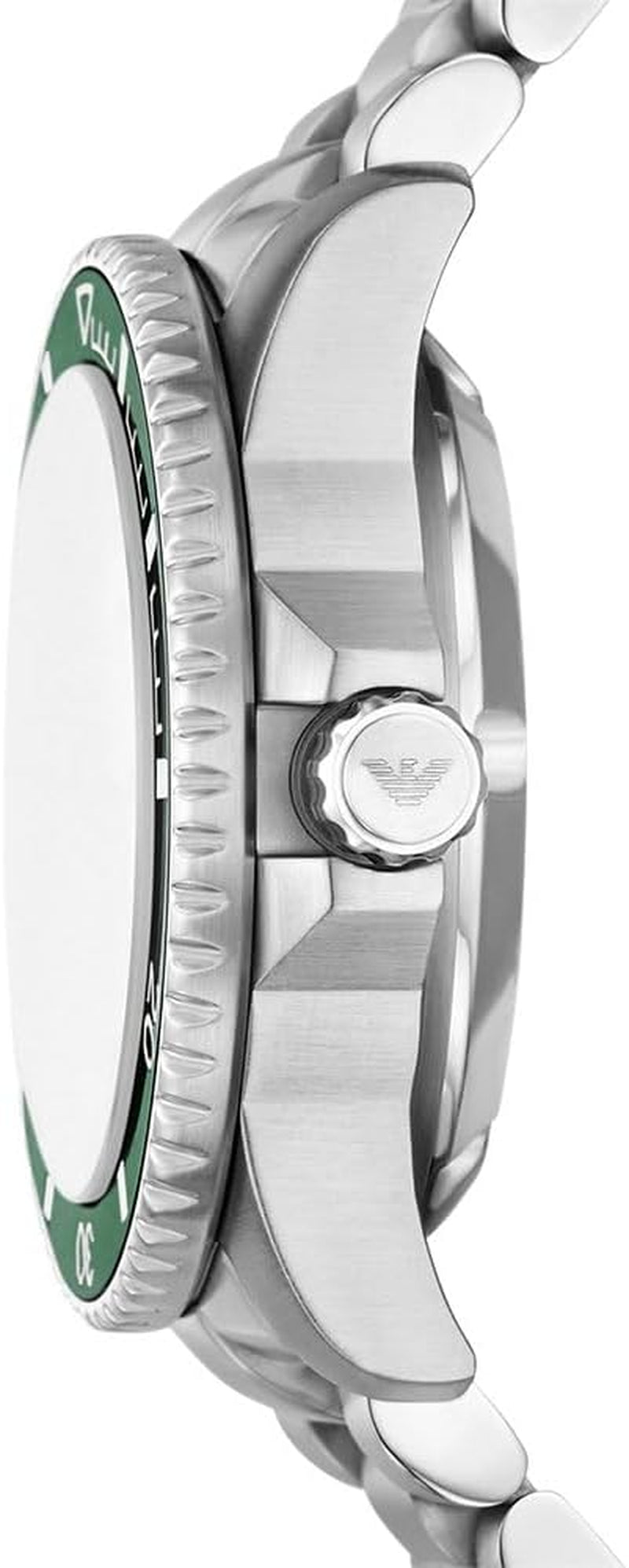 Emporio Armani Watch for Men, Automatic Three-Hand Date and 42Mm Case Size with Stainless Steel or Silicone Strap