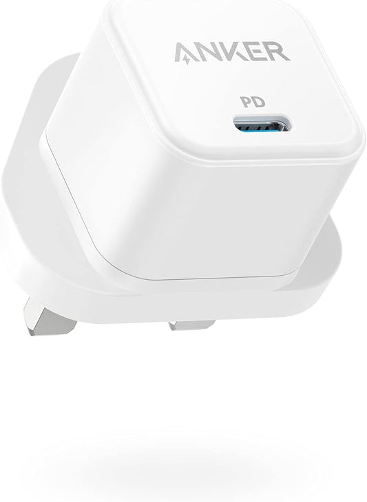 USB C Plug,  20W USB C Charger - Fast Charging Powerport III Cube Charger, Compatible with Iphone 17/16/16 Plus/16 Pro/16 Pro Max, 15/14/13/12 Series, Galaxy, Ipad (Cable Not Included)