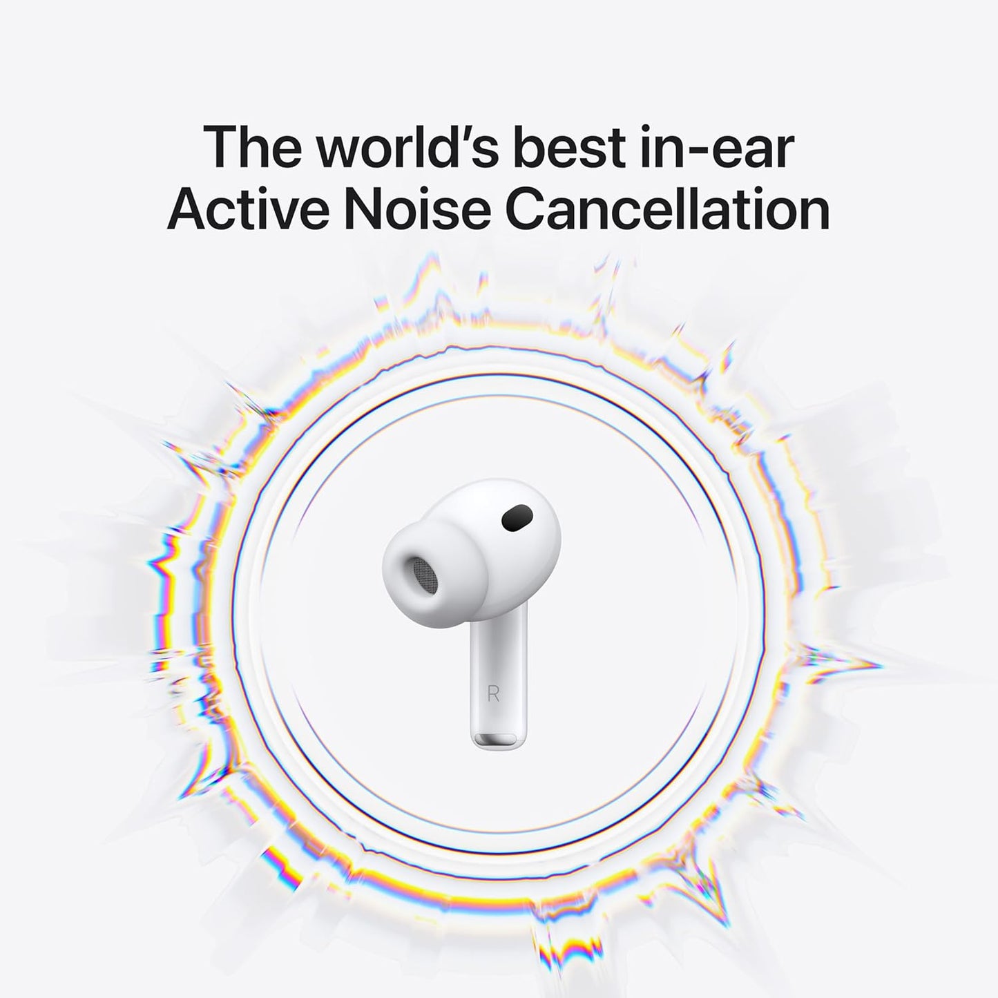 Airpods Pro 3 Wireless Earbuds, Active Noise Cancellation, Live Translation, Heart Rate Sensing, Hearing Aid Feature, Bluetooth Headphones, Spatial Audio, High‑Fidelity Sound, USB‑C Charging