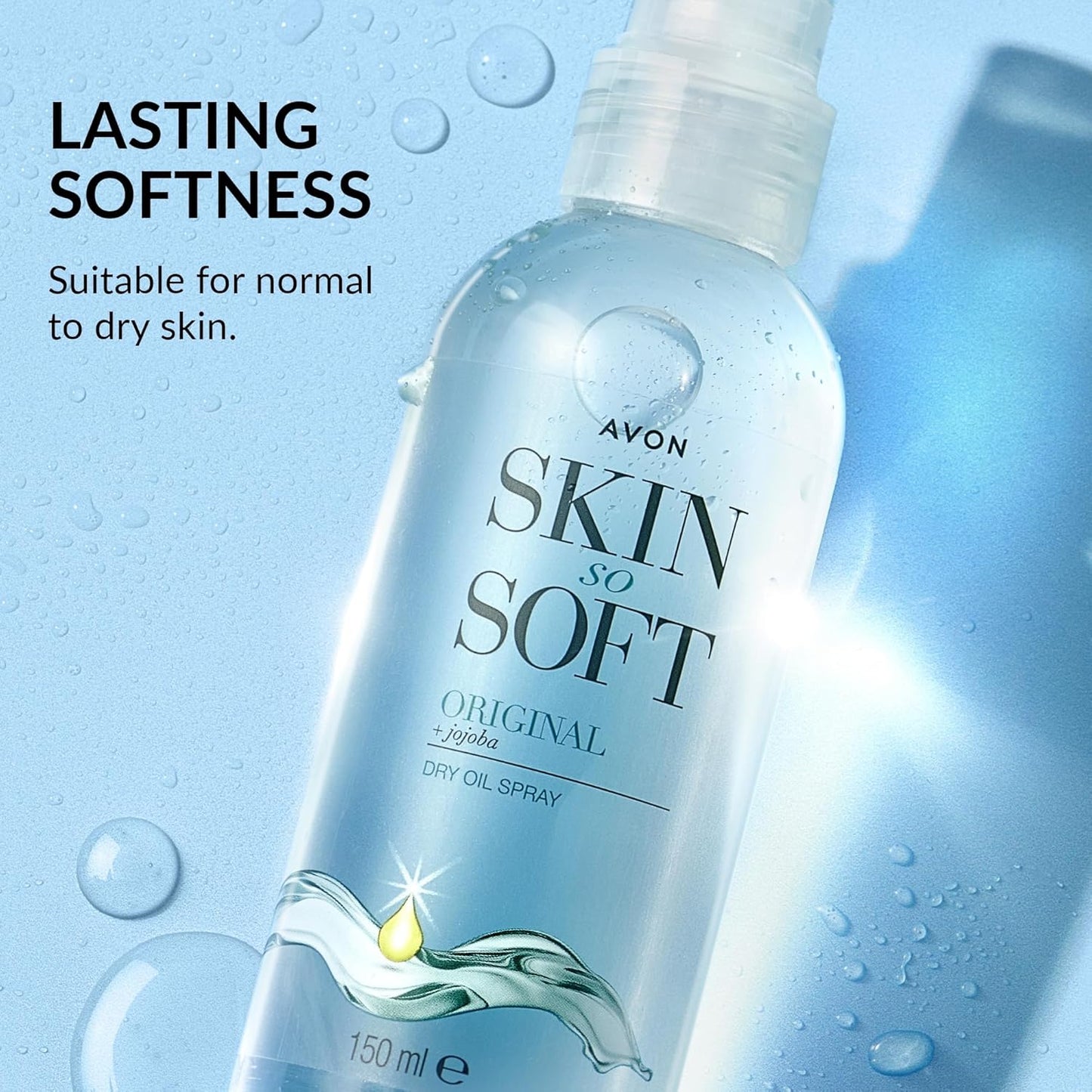 Dry Oil Spray 150Ml | Locks in Moisture | Formulated with Jojoba Oil and Vitamin E | Quick Dry Formula | Cruelty Free,Clear