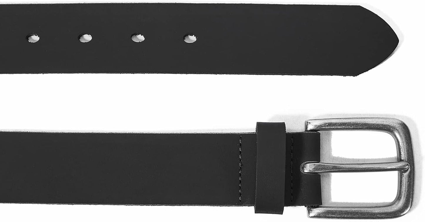 Men'S Genuine Leather Casual Every Day Jeans Belts, Handmade Men Leather Belt with Gift Box