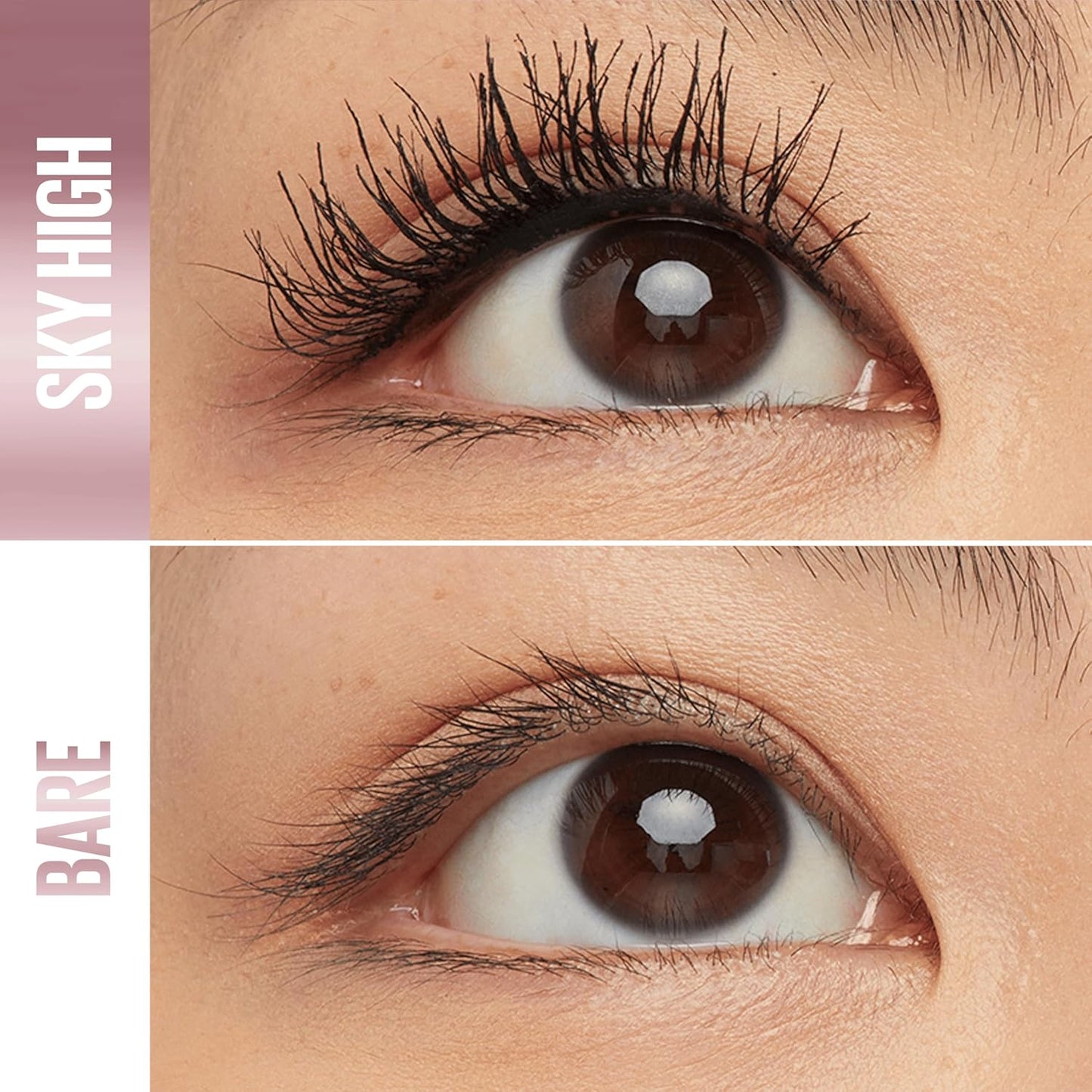 Mascara, Lash Sensational Sky High Volumizing & Thickening, Eyelash Lengthening, Flake-Free Formula, Waterproof Mascara, Full Volume Mascara, Colour: Black