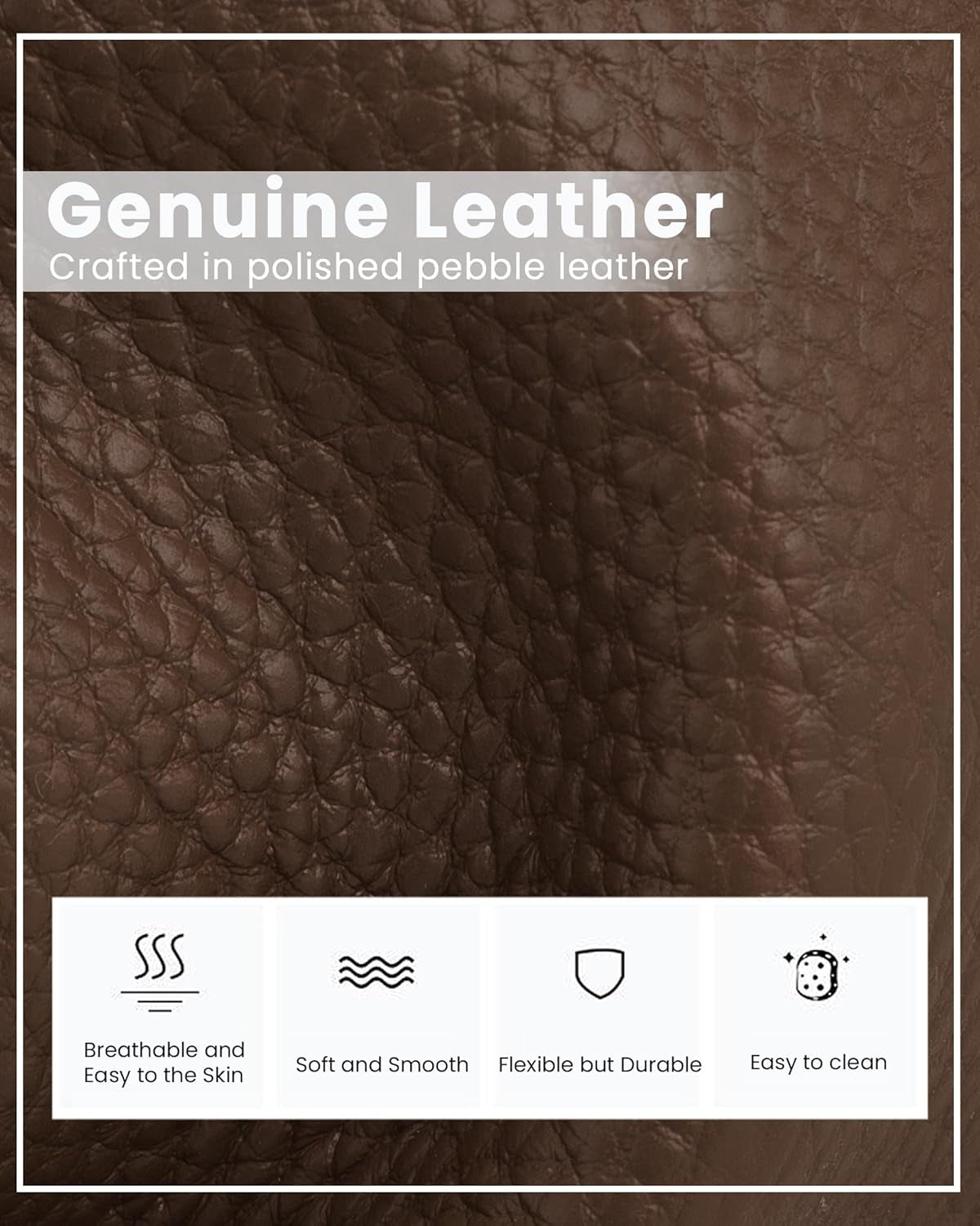 Genuine Leather Crossbody Bags for Women Small Phone Bag with RFID Blocking Multi-Functional Mobile Phone Bag with Adjustable Strap Christmas Gifts for Women