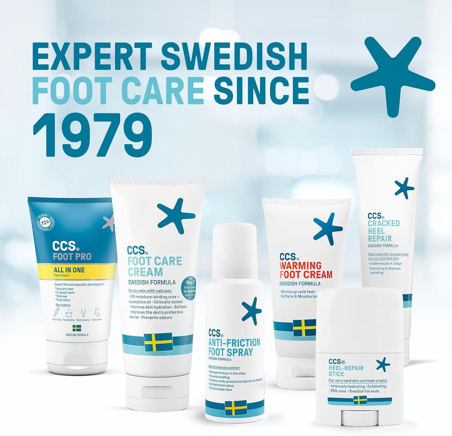 Professional Foot Care Cream 175 Ml - Moisturise and Protect Dry and Callused Feet, Contains 10% Urea and Eucalyptus Oil, Clinically Tested, Suitable for Diabetics