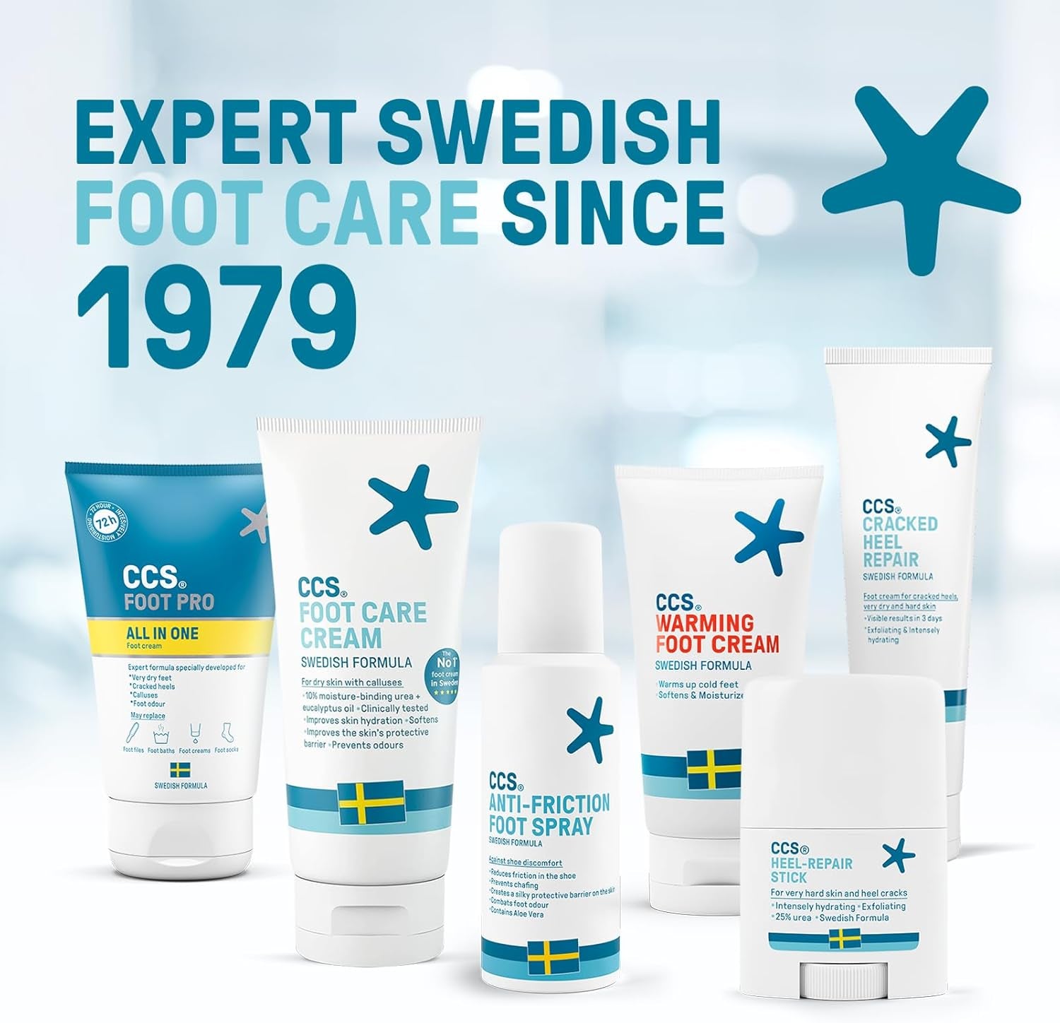 Professional Foot Care Cream 175 Ml - Moisturise and Protect Dry and Callused Feet, Contains 10% Urea and Eucalyptus Oil, Clinically Tested, Suitable for Diabetics