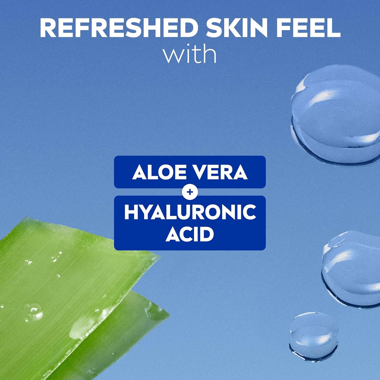 Refreshing 3-In-1 Cleansing Face Wipes for Normal Skin (25 Sheets), Plant-Based Makeup Wipes, Gentle yet Effective Face Cleanser with Aloe Vera and Hyaluronic Acid