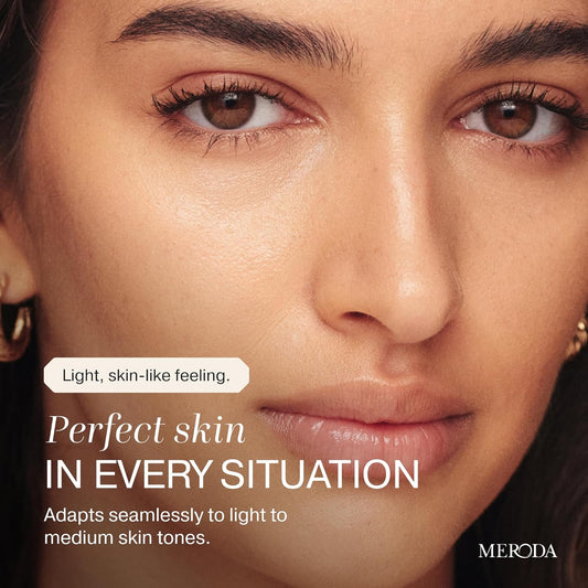 ® Colour Changing Foundation SPF 15 [Light to Medium Skin] - Mature Skin Liquid Makeup - Long Lasting Color Match for Face