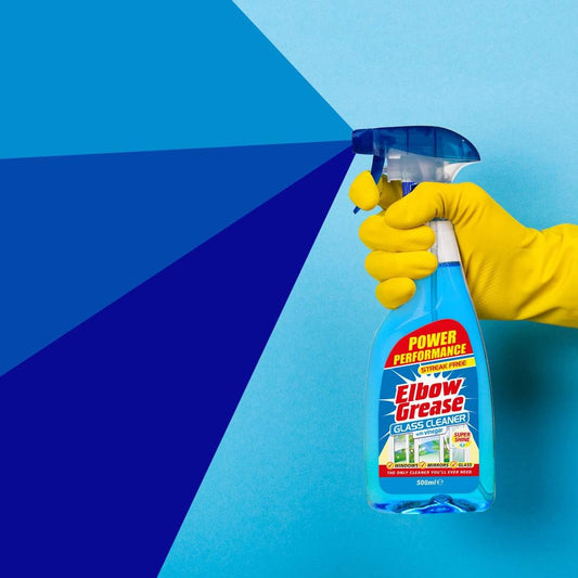 Glass Cleaner with Vinegar for Windows and Mirrors, 500 Ml - Window Cleaning Equipment (Pack of 1)