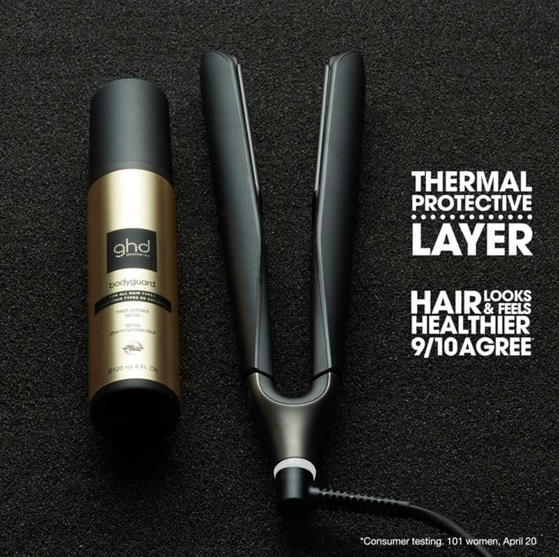 Bodyguard Heat Protect Spray - Invisible & Lightweight Heat Protection, Protects against Heat Damage, Hair Looks & Feels Healthier - 120Ml