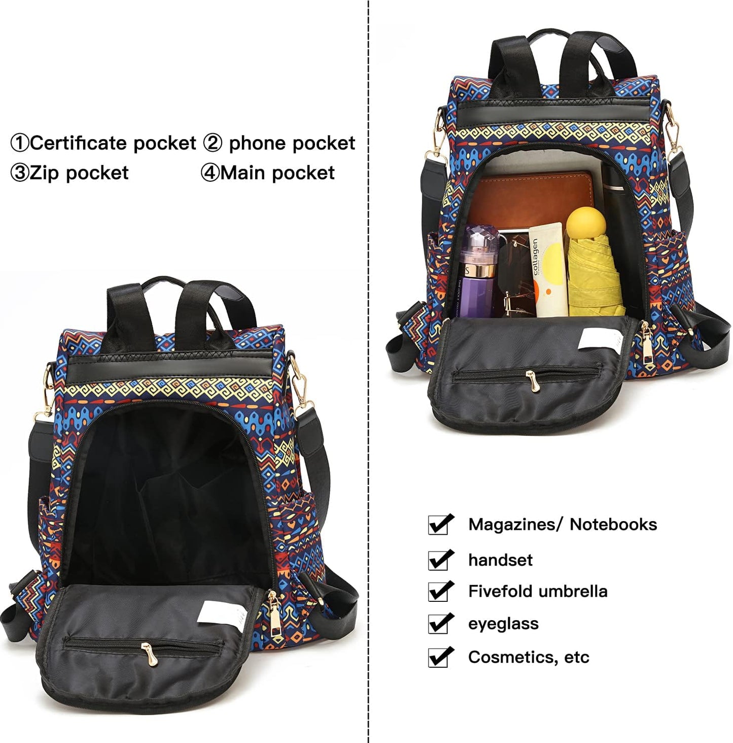 anti Theft Backpacks for Women Travel Backpack