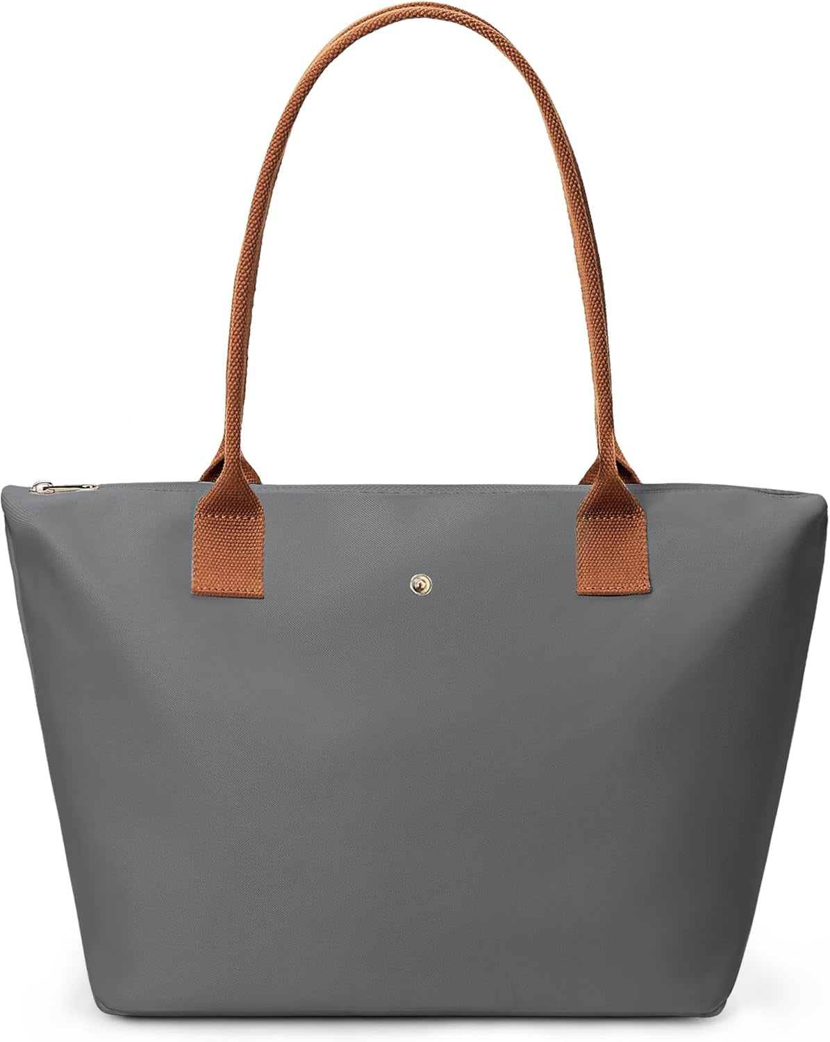 KALIDI Large Handbags for Women Foldable Tote Bag with Zip Waterproof Nylon Women'S Totes Top-Handle Bags for Work,School,Travel,Leisure,Shopping