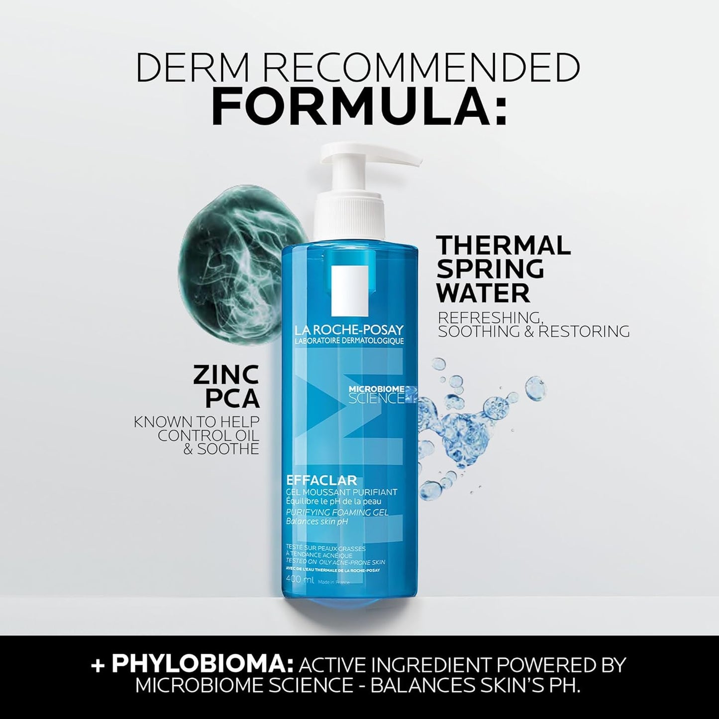 Effaclar Purifying Foaming Gel for Oily Sensitive Skin 400Ml