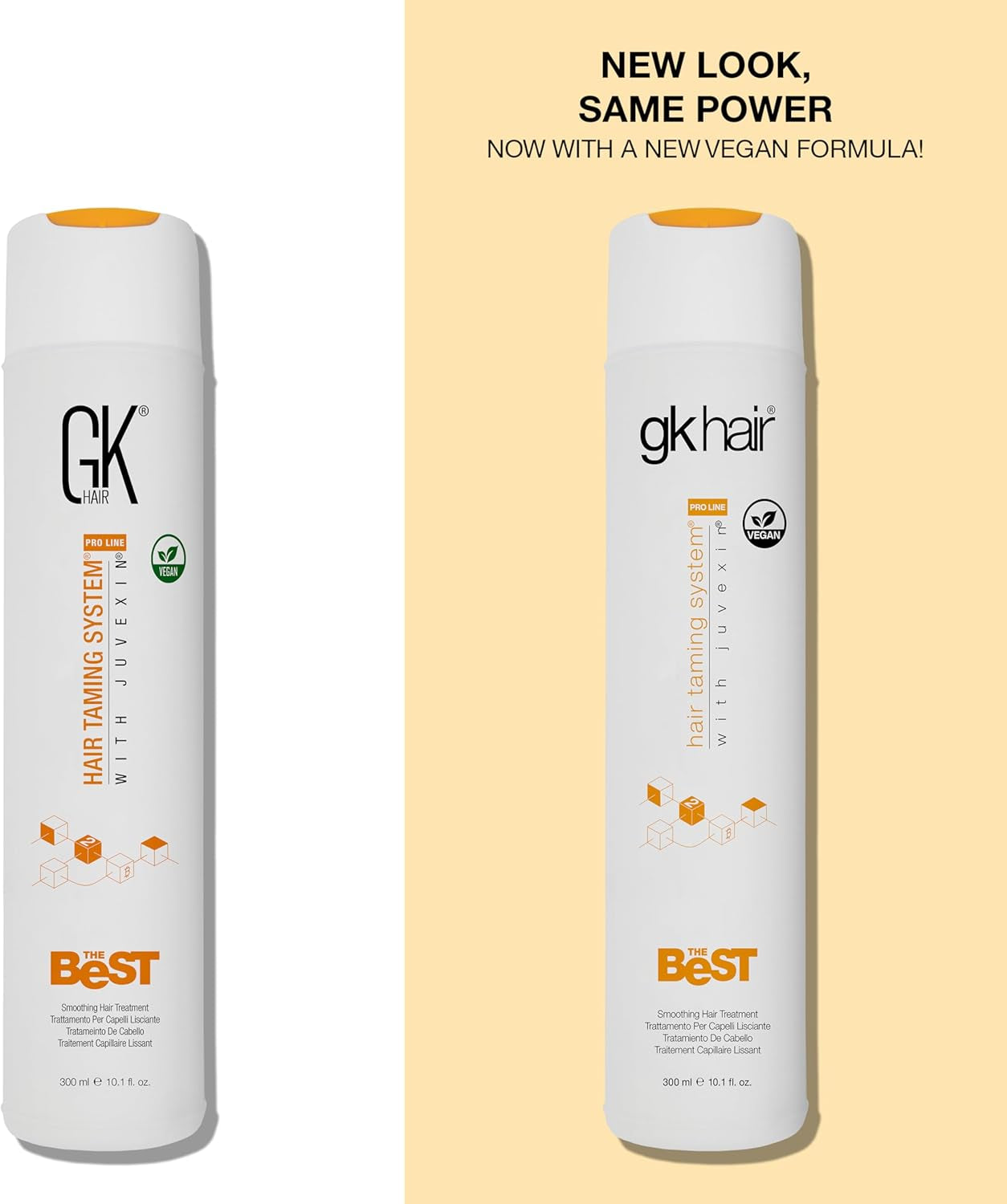 Global Keratin the Best (10.1 Fl Oz/300Ml) Smoothing Keratin Hair Treatment - Professional Brazilian Complex Blowout Straightening for Silky Smooth & Frizz Free Hair