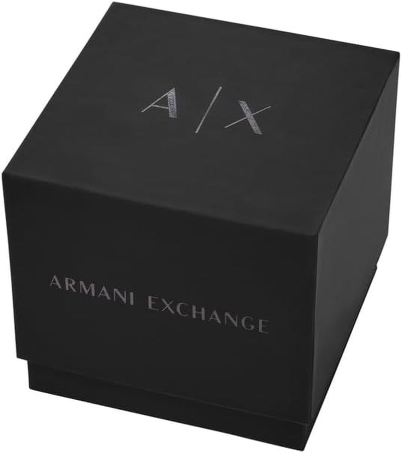 Armani Exchange Watch for Men, Quartz Chronograph Movement and 40 Mm Case Size with Stainless Steel Strap
