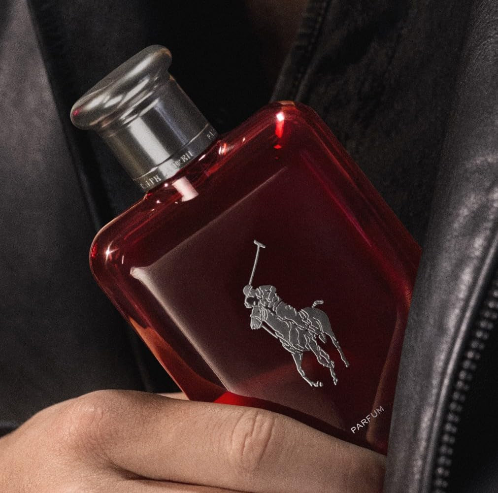 Polo Red Parfum, Aftershave for Men, Ambery Woody Scent, Intense Striking Fragrance, Lasting Wear, Luxury Perfume for Men, 75Ml