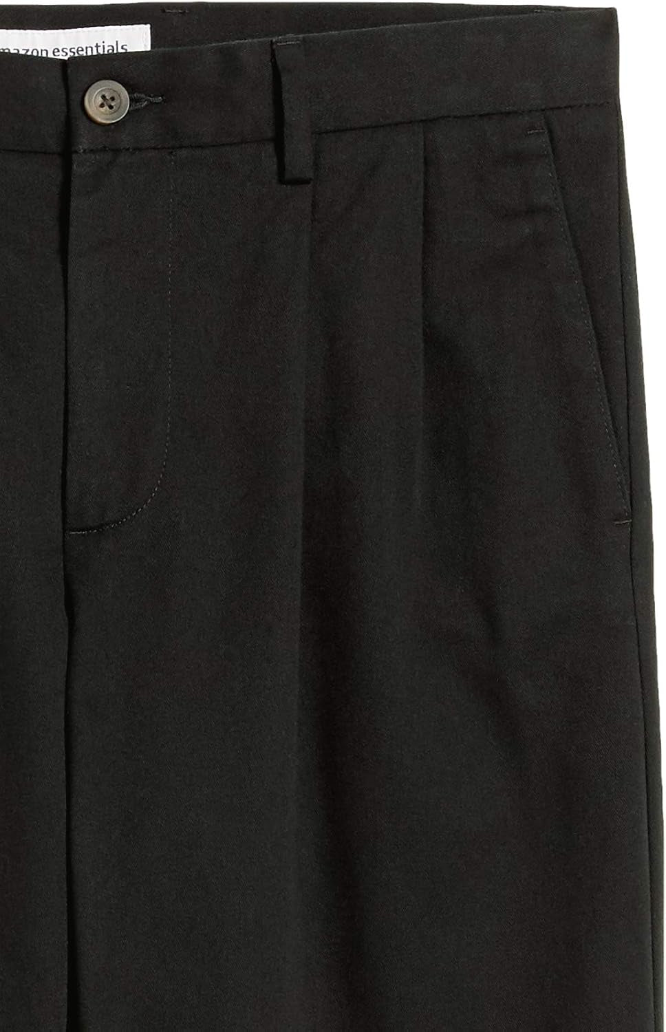 Men'S Classic-Fit Wrinkle-Resistant Pleated Chino Trousers (Available in Big & Tall)