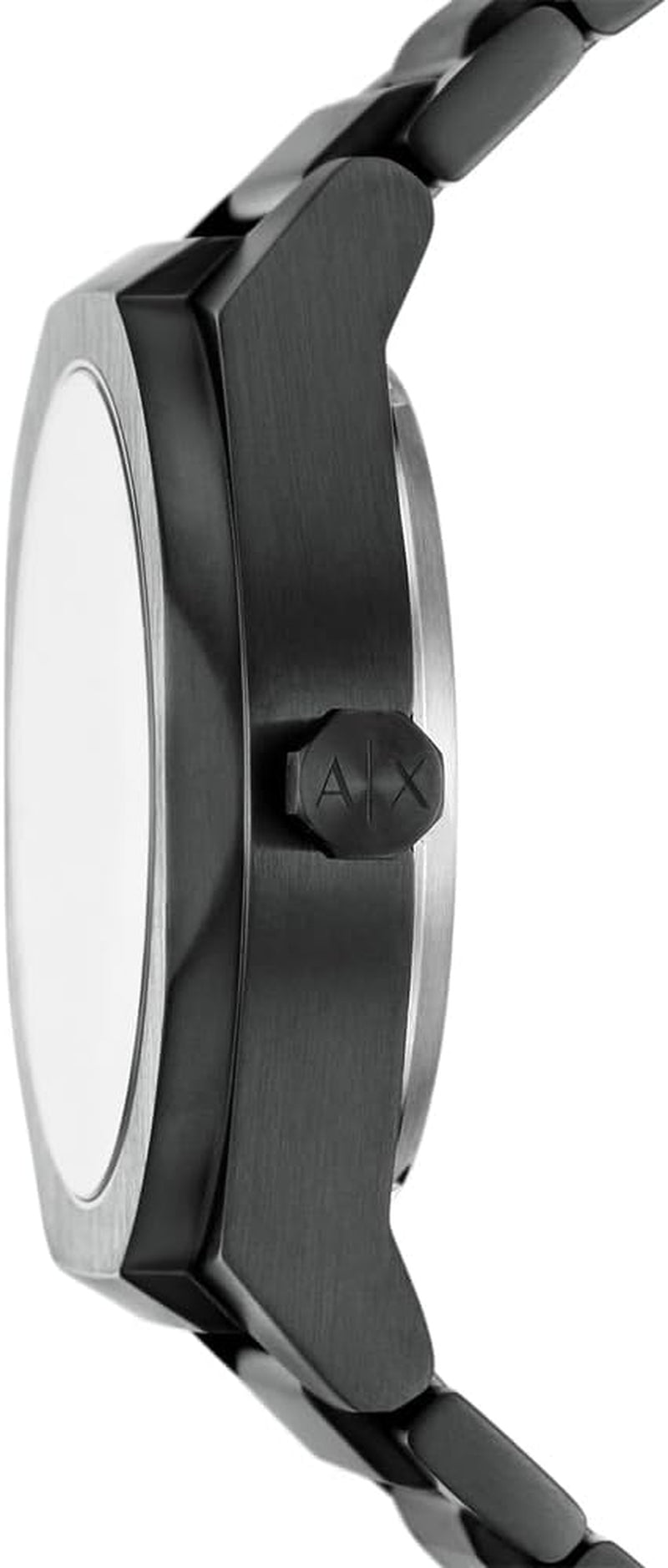Armani Exchange Men'S 44MM Black Stainless Steel Watch, AX4196