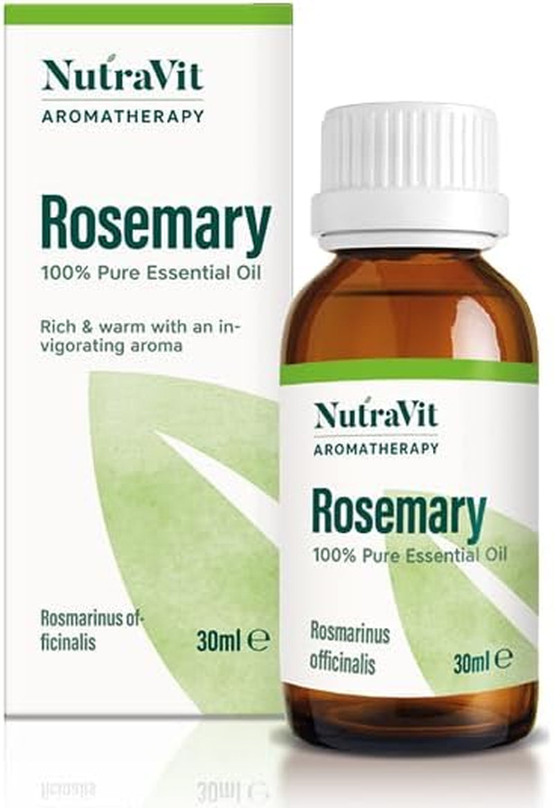 - Spanish Rosemary Oil | 100% Pure Rosemary Essential Oil - 30Ml - Therapeutic Grade Aromatherapy Oil - Diffusers, Humidifiers, Hair Growth, Oily Skin & Massages