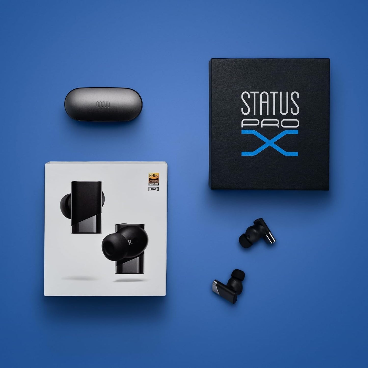Pro X Wireless Earbuds, Triple Speaker Driver, Hi-Res Audio with LDAC, 52Db ANC, 6 Beamforming Mics with Voiceloom AI for Clearest Calls