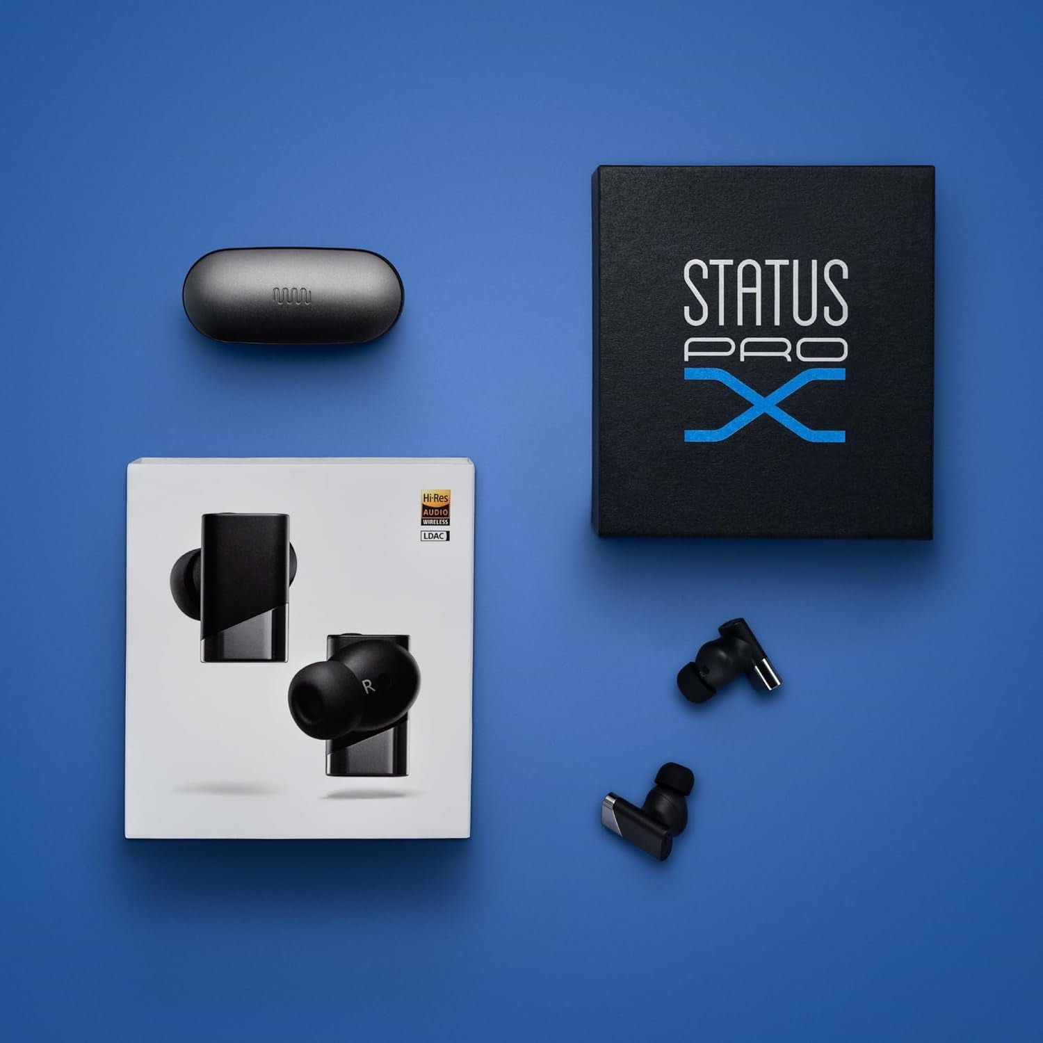 Pro X Wireless Earbuds, Triple Speaker Driver, Hi-Res Audio with LDAC, 52Db ANC, 6 Beamforming Mics with Voiceloom AI for Clearest Calls