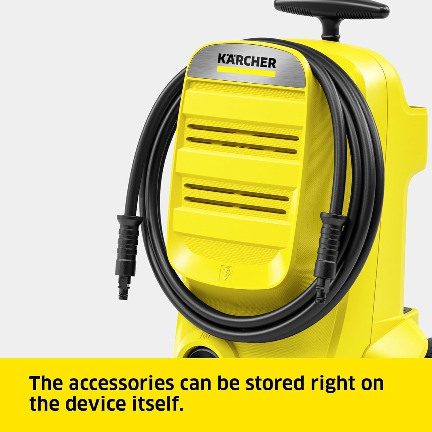 K 3 Classic Home Pressure Washer, Pressure: Max. 120 Bar, Flow Rate: 380 L/H, Area: 25 M²/H, Water Filter, Weight: 4.2 Kg, High-Pressure Hose and Gun, Dirt Blaster, Spray Lance, Home Kit