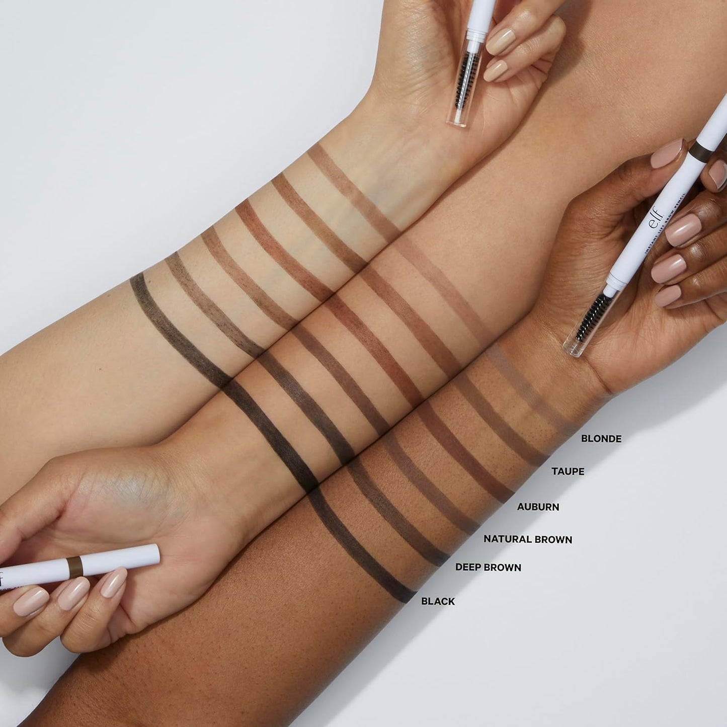 Instant Lift Brow Pencil, Dual-Sided, Precise, Fine Tip, Shapes, Defines, Fills Brows, Contours, Combs, Tames, Natural Brown, 0.18 G (Pack of 1)