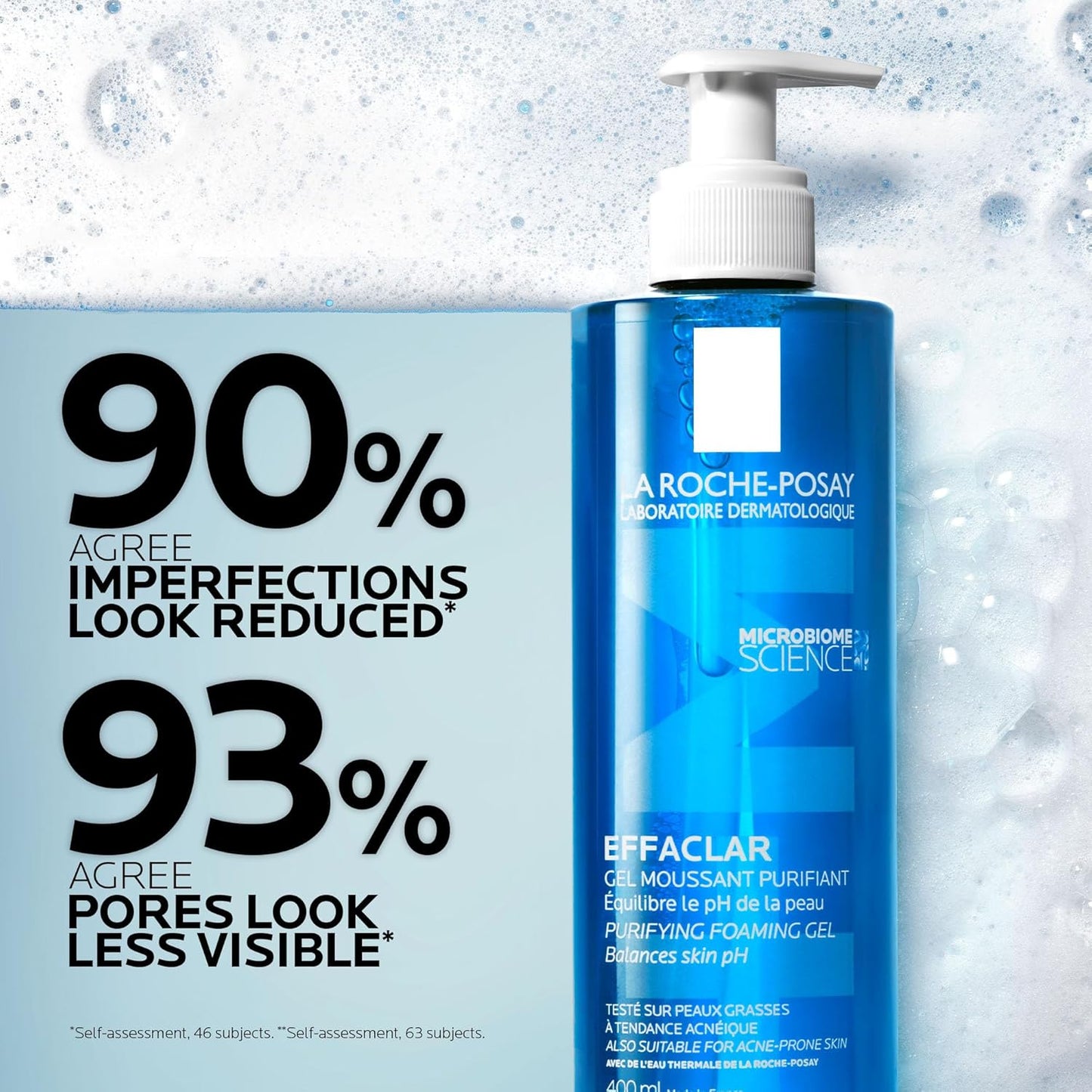 Effaclar Purifying Foaming Gel for Oily Sensitive Skin 400Ml
