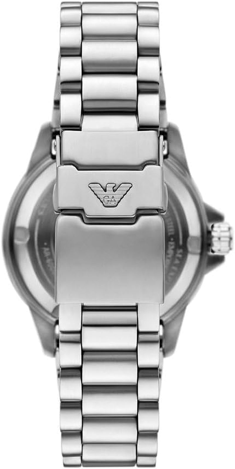 Emporio Armani Watch for Men, Automatic Three-Hand Date and 42Mm Case Size with Stainless Steel or Silicone Strap