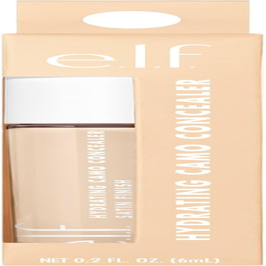 Hydrating Camo Concealer, Satin Finish, Conceals, Corrects & Highlights, Fair Warm, 0.203 Fl Oz (6Ml)