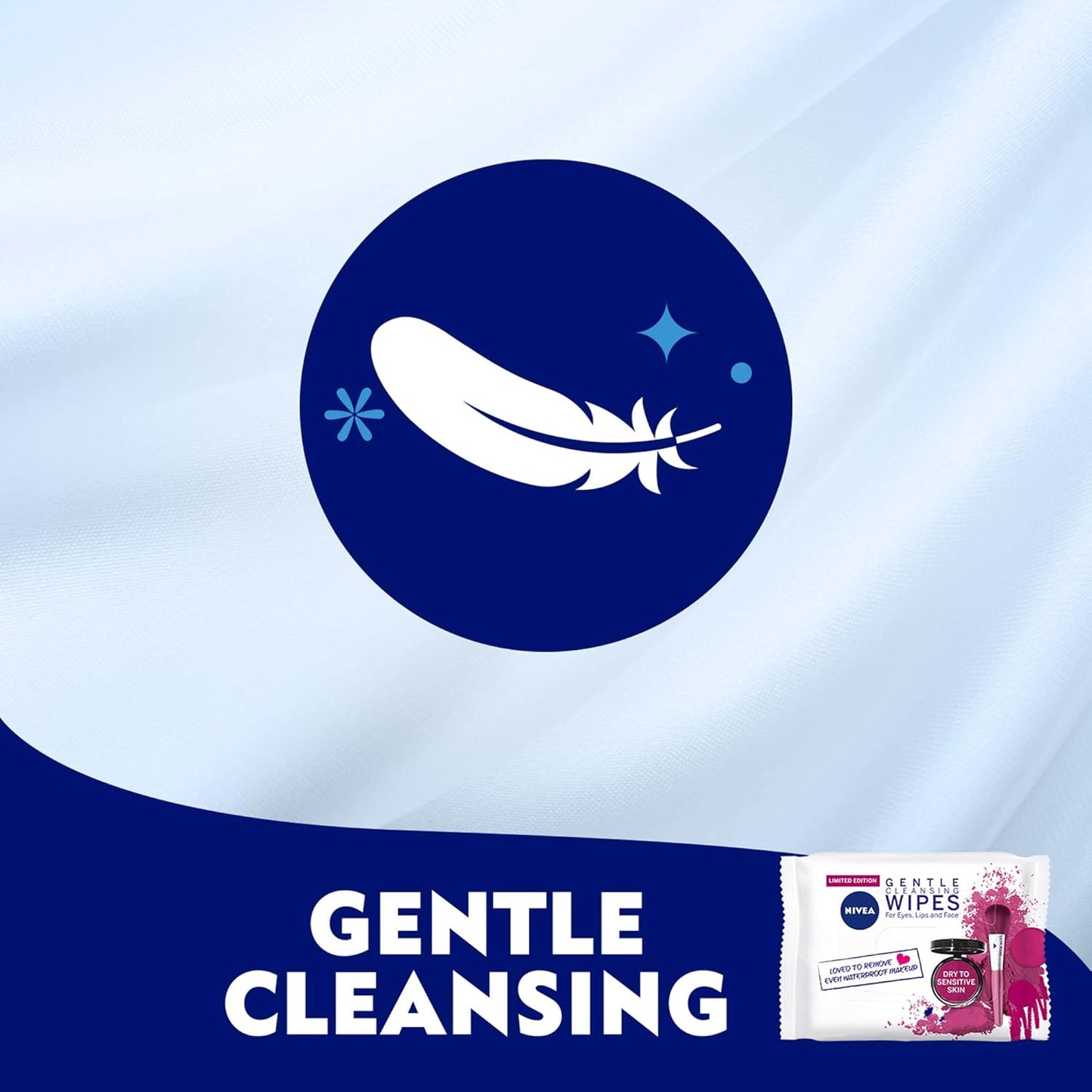 Gentle Facial Cleansing Wipes, 25 Wipes