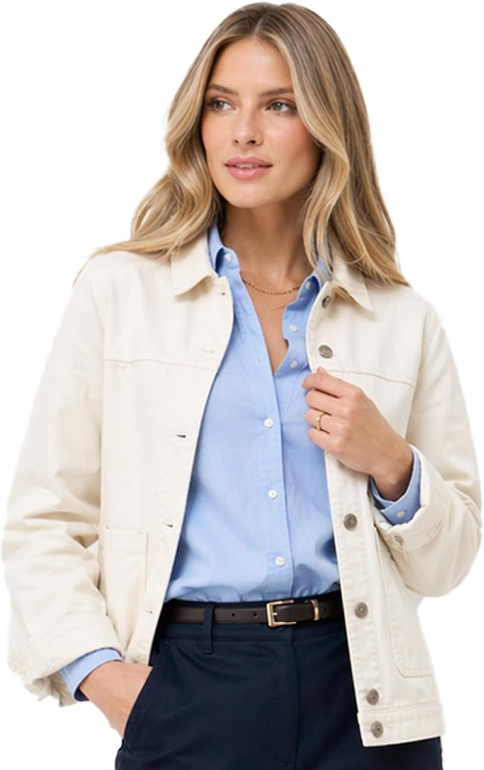 Ex High Street Brand Summer Denim Jackets Women, Ladies Button up Jean Jacket