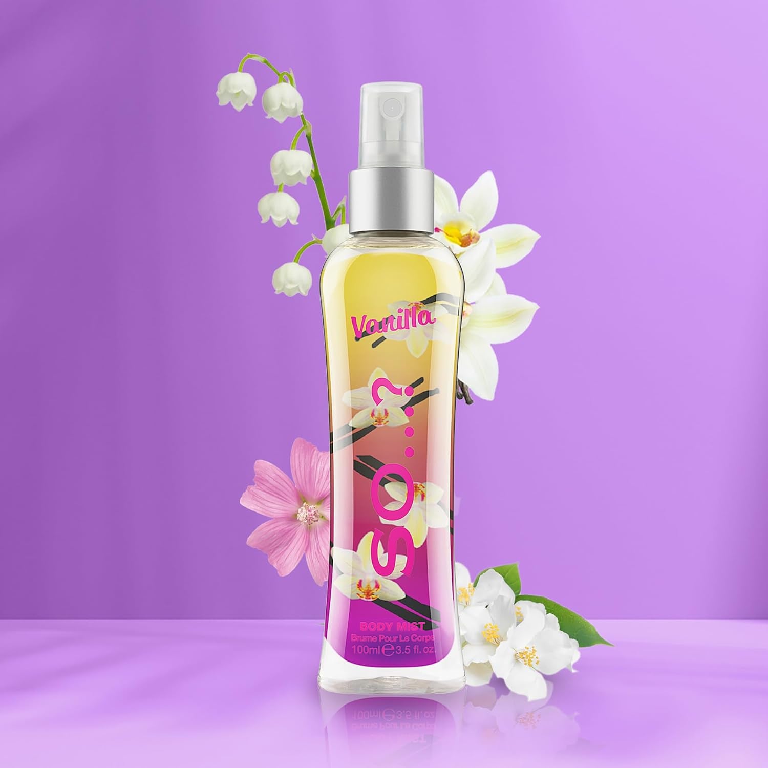 Body Mist by  Womens Vanilla Body Mist Fragrance Spray, Travel Size, 100 Ml, 1 Piece