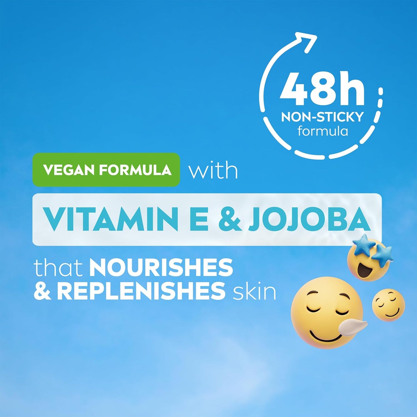 Soft Moisturising Cream (500Ml), 48H Face Moisturiser for Face, Body and Hands with Vitamin E and Jojoba Oil, Hand Lotion Moisturises Deeply, Vegan Formula Day Cream