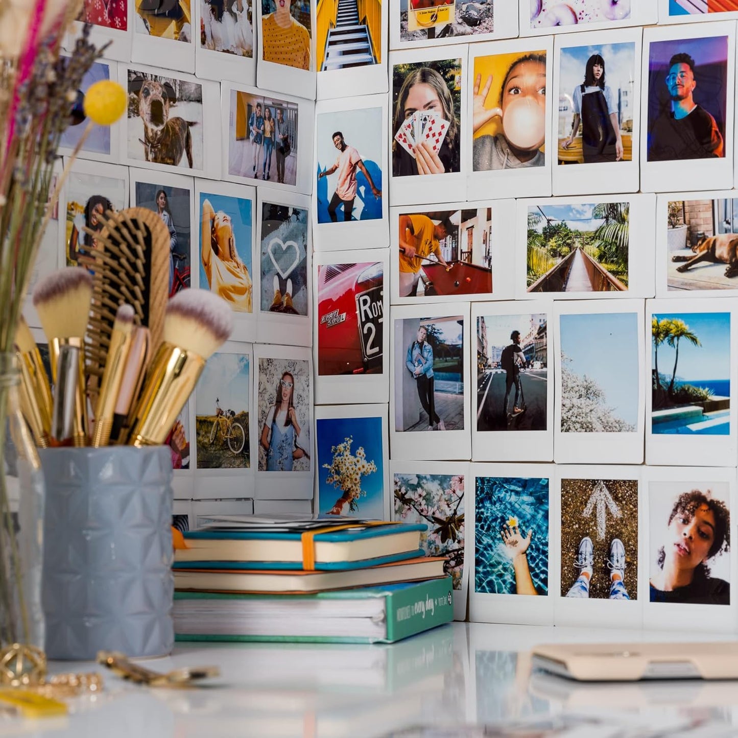 Mini Instant Film White Border, 20 Shot Pack, Suitable for All Mini Cameras and Printers