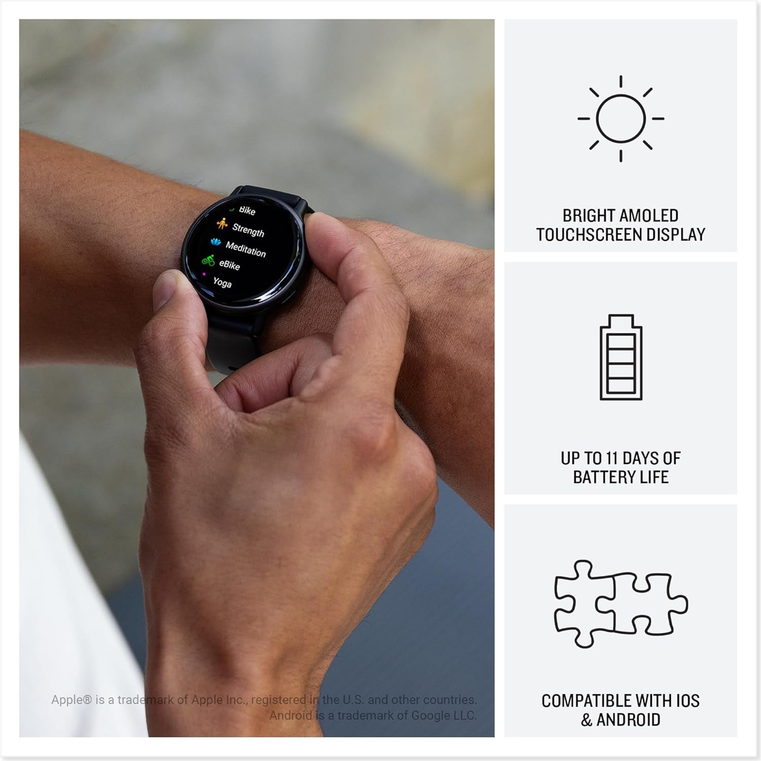 Vívoactive 5 GPS Smartwatch, AMOLED Touchscreen