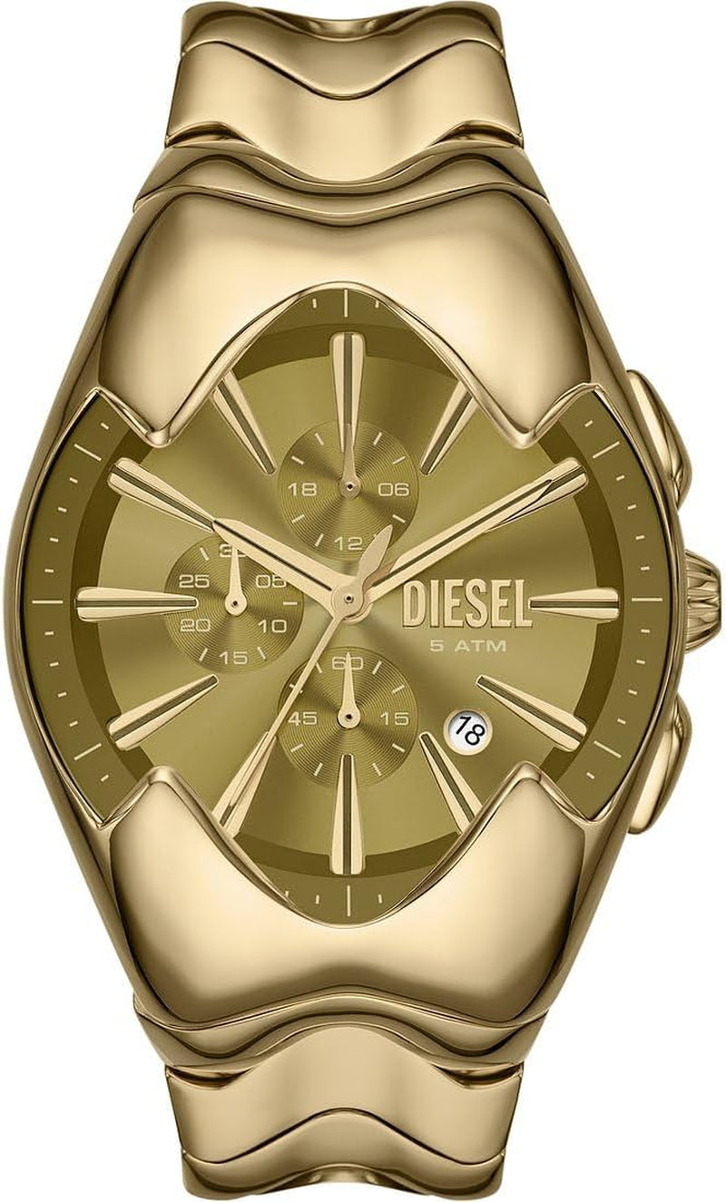 Diesel Men'S Chronograph Quartz Watch with Stainless Steel Strap DZ4681