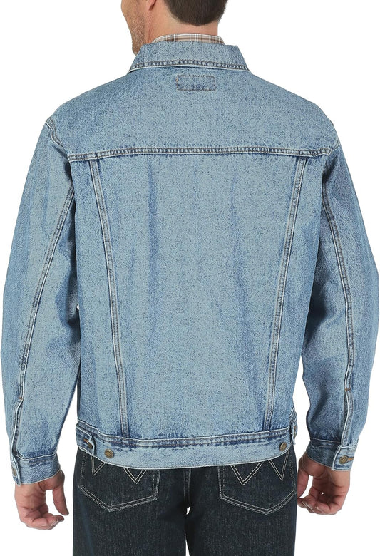 Men'S Cowboy Cut Western Unlined Denim Jacket Cowboy Cut Western Unlined Denim Jacket (Pack of 1)