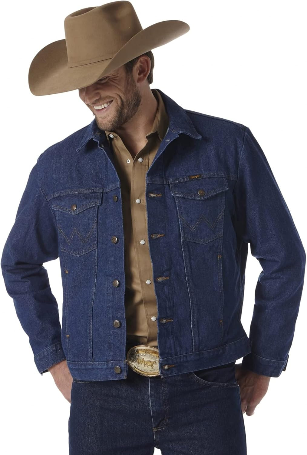 Men'S Cowboy Cut Western Unlined Denim Jacket Cowboy Cut Western Unlined Denim Jacket (Pack of 1)