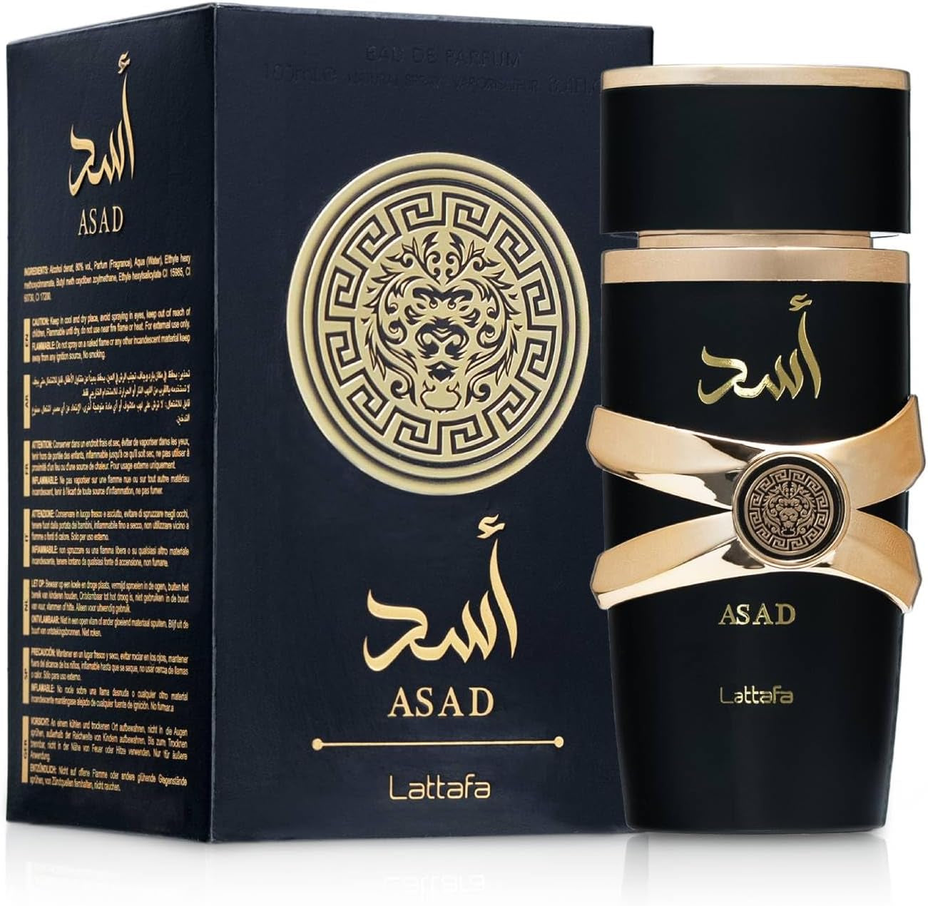 Asad Premium Perfume Refreshing Oud and Musk Fragrances Eau De Parfum 100 Ml Perfume for Unisex (Pack of 1), 100 Ml (Pack of 1)