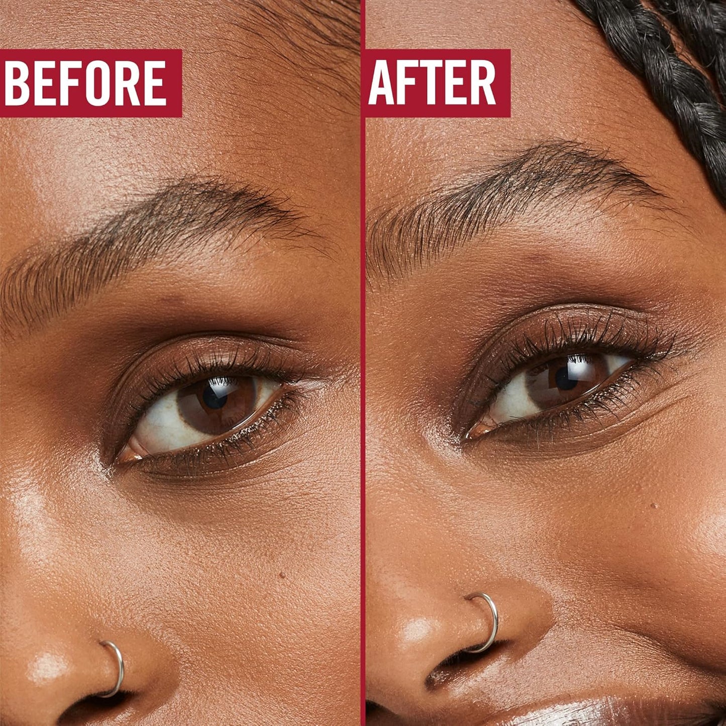 LONDON - Extra Super Lash Building Mascara - Defines, Lengthen & Curl Lashes - with Hydrogel for Healthy Looking Finish - Enriched with Vitamin E - No Clumping - 101 Black Black