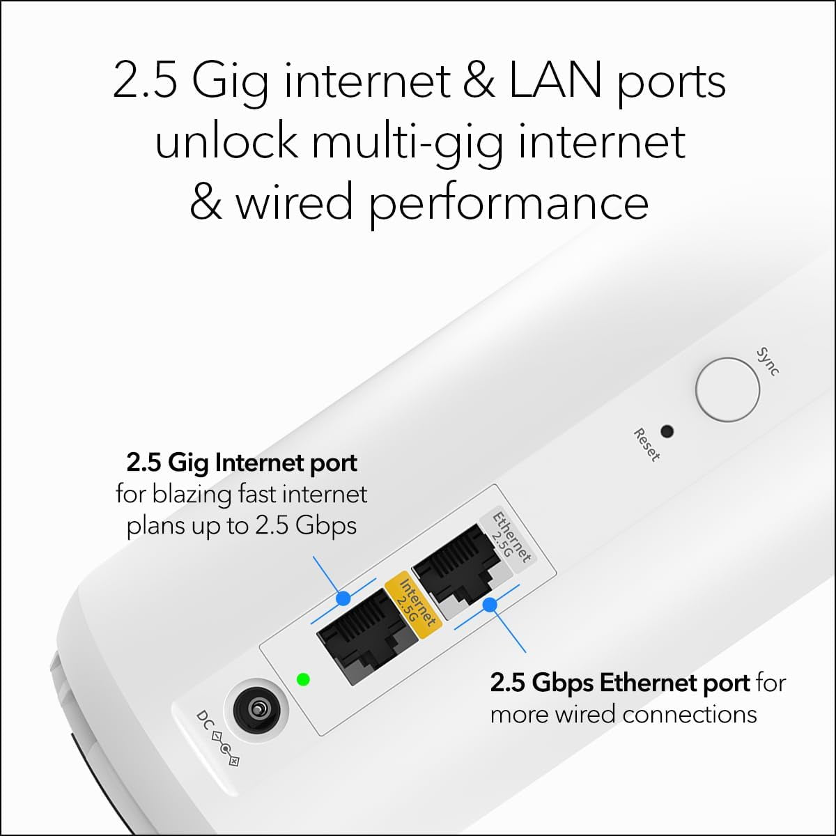 Orbi 370 Series | Wifi 7 Mesh System | RBE373 | Mesh Wifi Router + 2 Satellites | up to 3.6 Gbps Speed | Covers 4,500 Sq. Ft | 70 Devices | 2.5GB Internet Port | Dual Band BE3600
