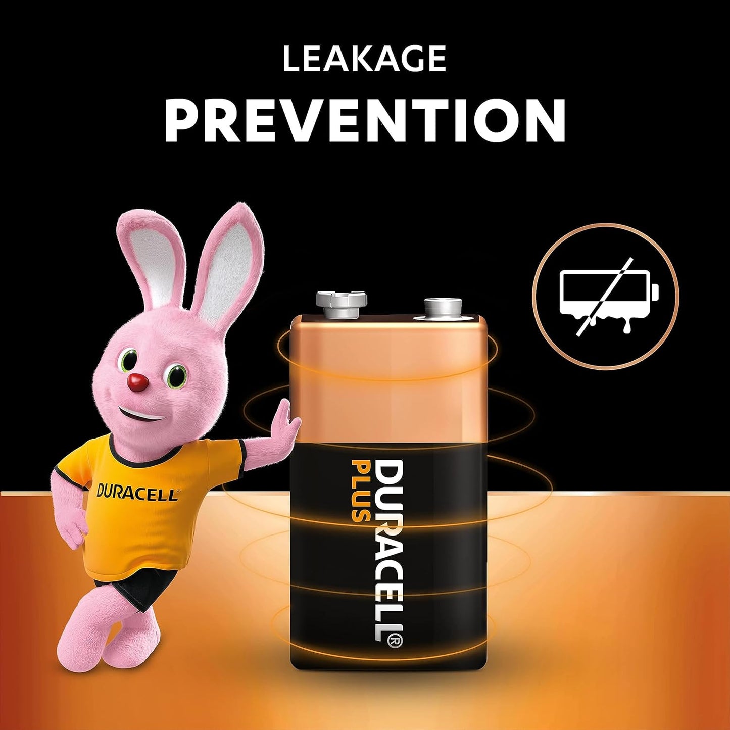 plus 9V Batteries (2 Pack) - Alkaline - 100% Life Guaranteed - Reliability for Everyday Devices - 0% Plastic Packaging - 5-Year Storage - 6LR61 MN1604