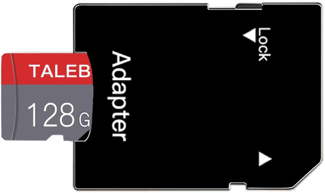 128GB Micro Memory Card Class 10 Memory Card with Adapter Fast Speed TF Card for Tablet/Mobile Phone/Camera/Car Audio/Game Console(2 Pcs 128GB)