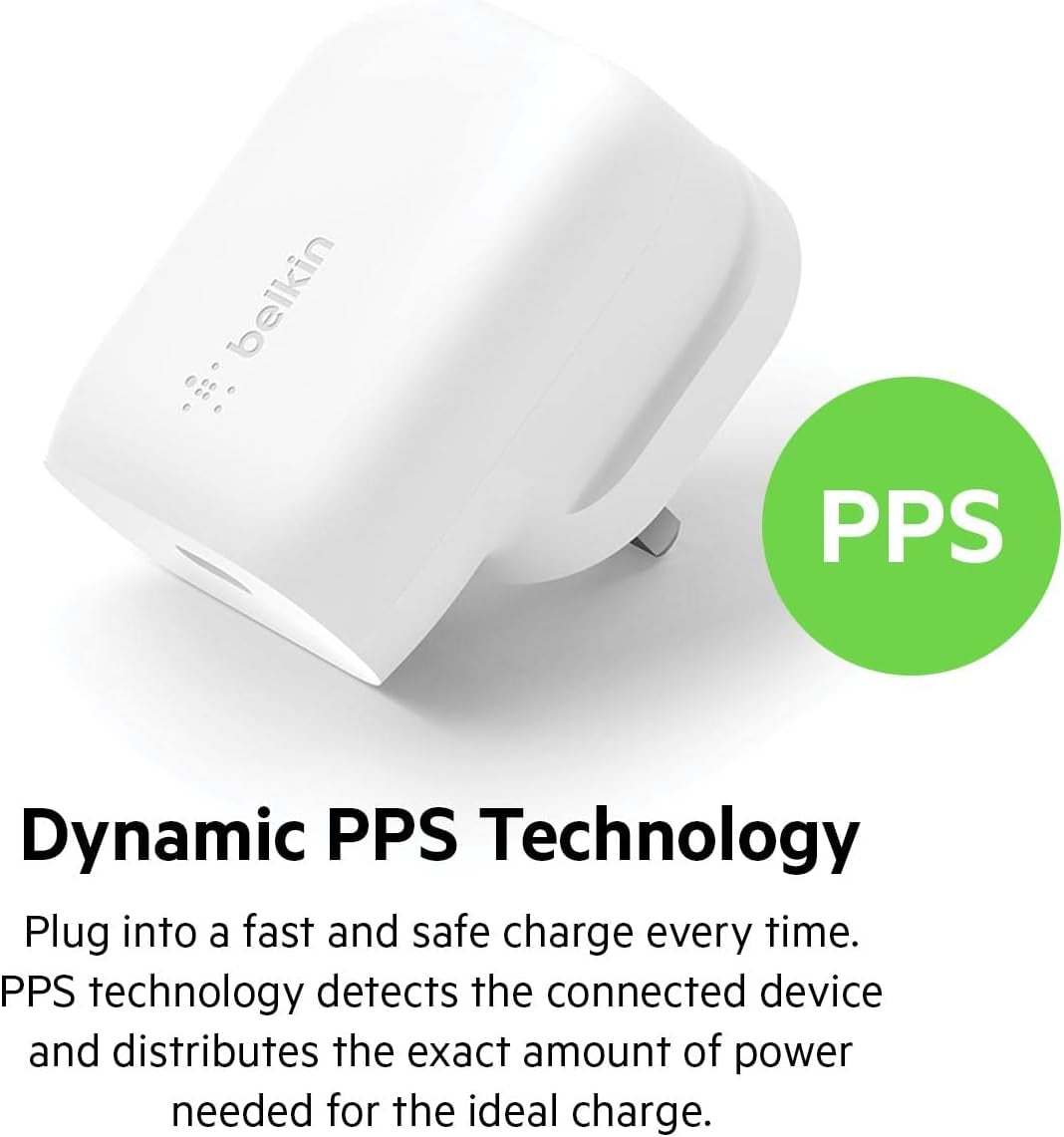 30W USB C Wall Charger with PPS, Power Delivery, USB-IF Certified PD 3.0, Fast Charger Plug for Iphone 17, Air, 16, 15, Samsung Galaxy S25, Ipad, Airpods, Google Pixel and More